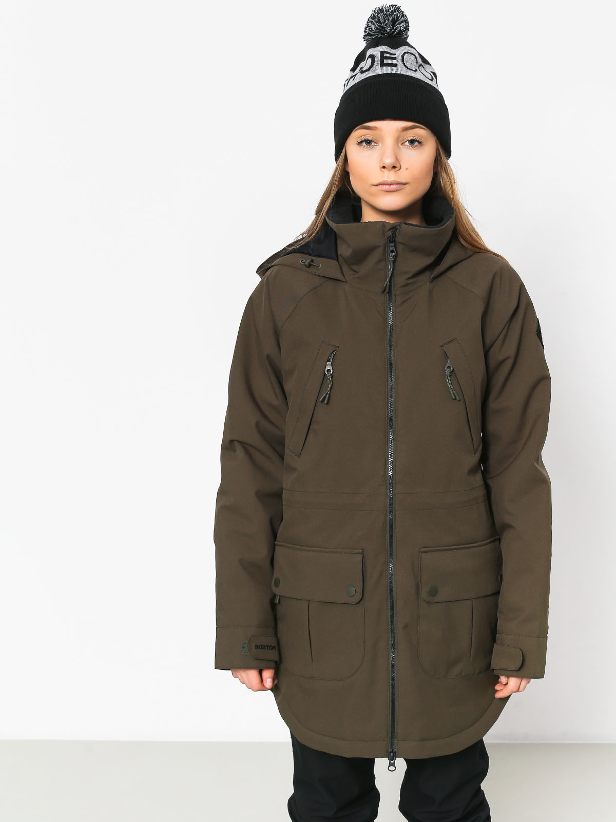 Womens Burton Snowboard jacket Prowess (forest night)