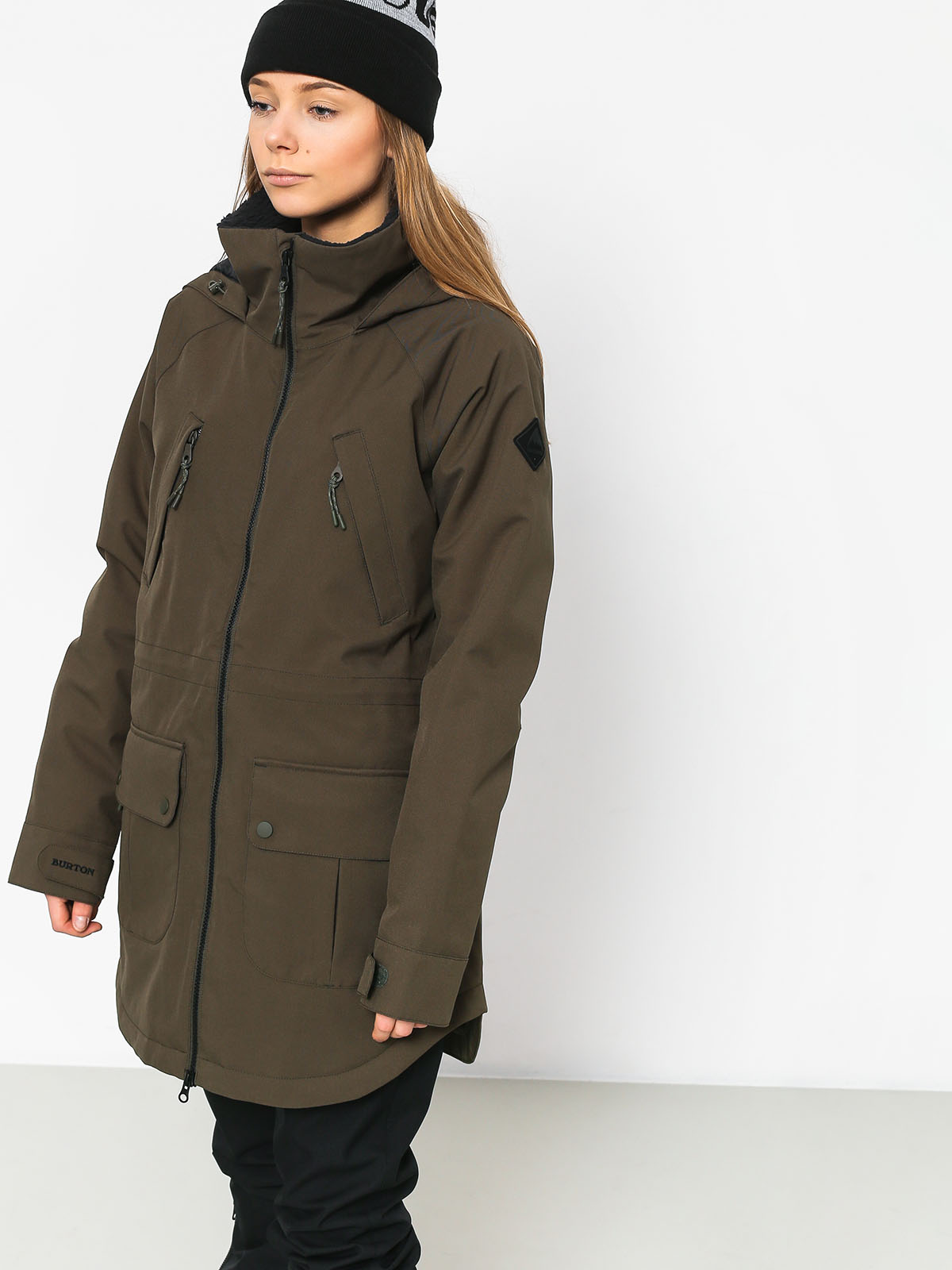 Womens Burton Snowboard jacket Prowess (forest night)