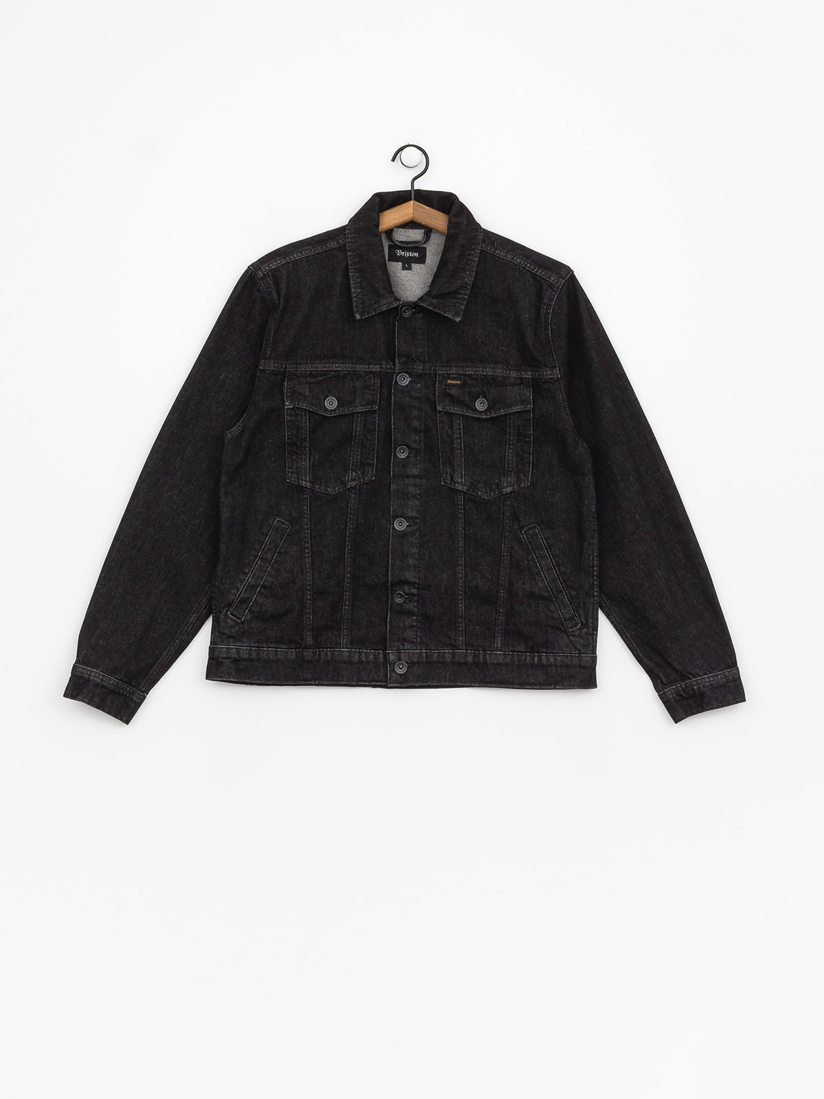 Brixton Cable Denim Jacket (black)