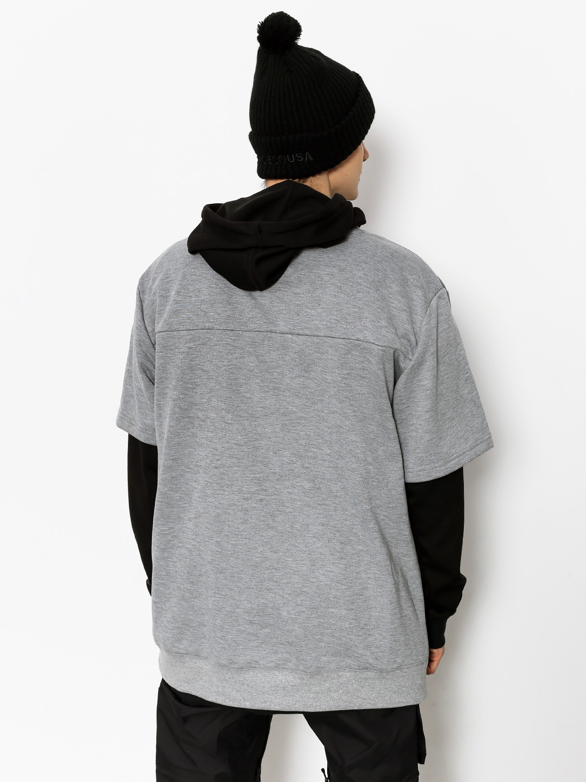 Mens DC Dryden Active sweatshirt (neutral gray heather)