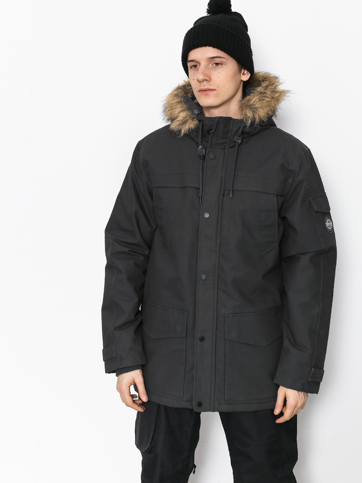 Quiksilver Storm Drop 5K Jacke (tarmac)