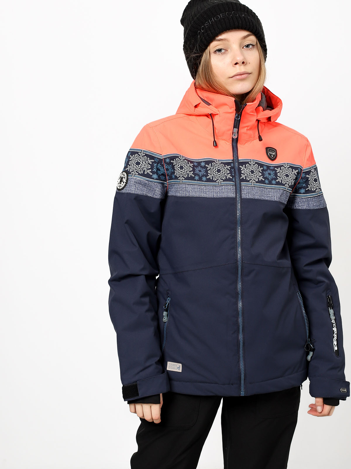 navy snowboard jacket