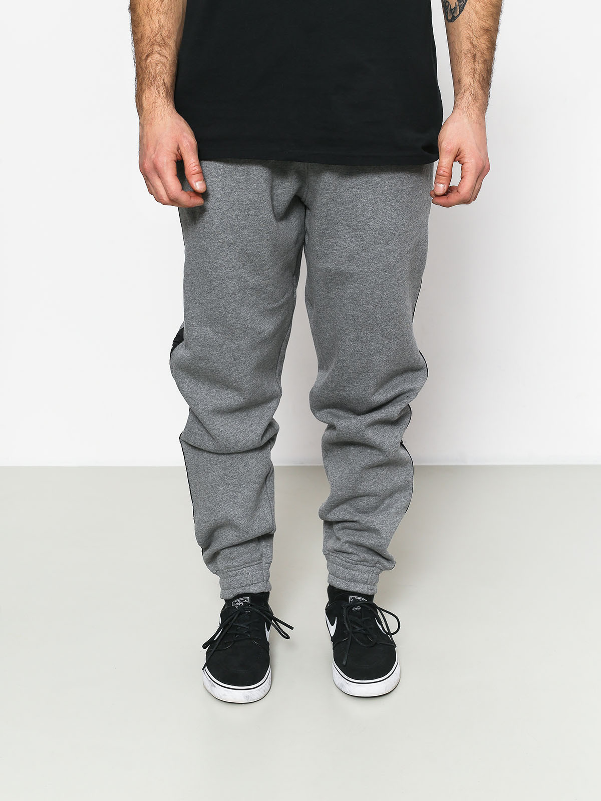 Supra Streeter Pant Pants (grey heather/blk)