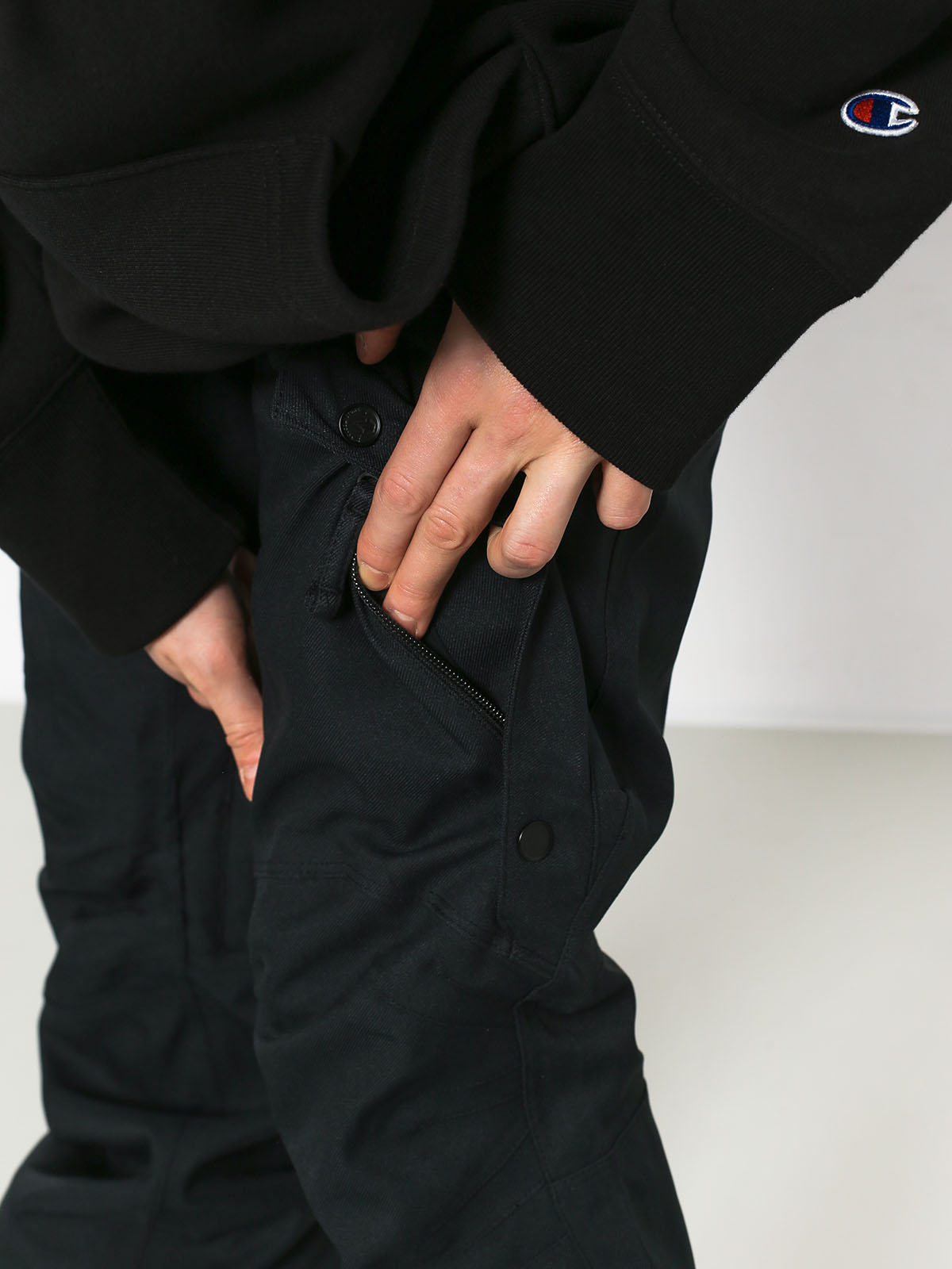 Mens Volcom Articulated Snowboard pants (blk)