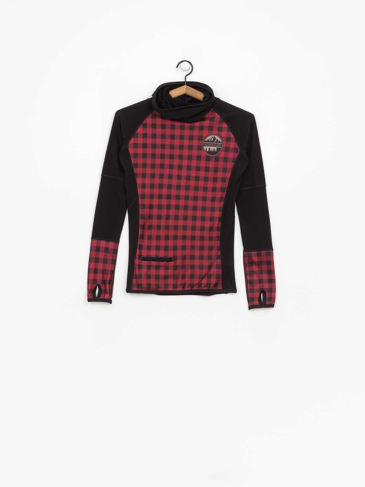 Majesty Srface Lady Top Lumberjack Underwear Wmn (red/black)