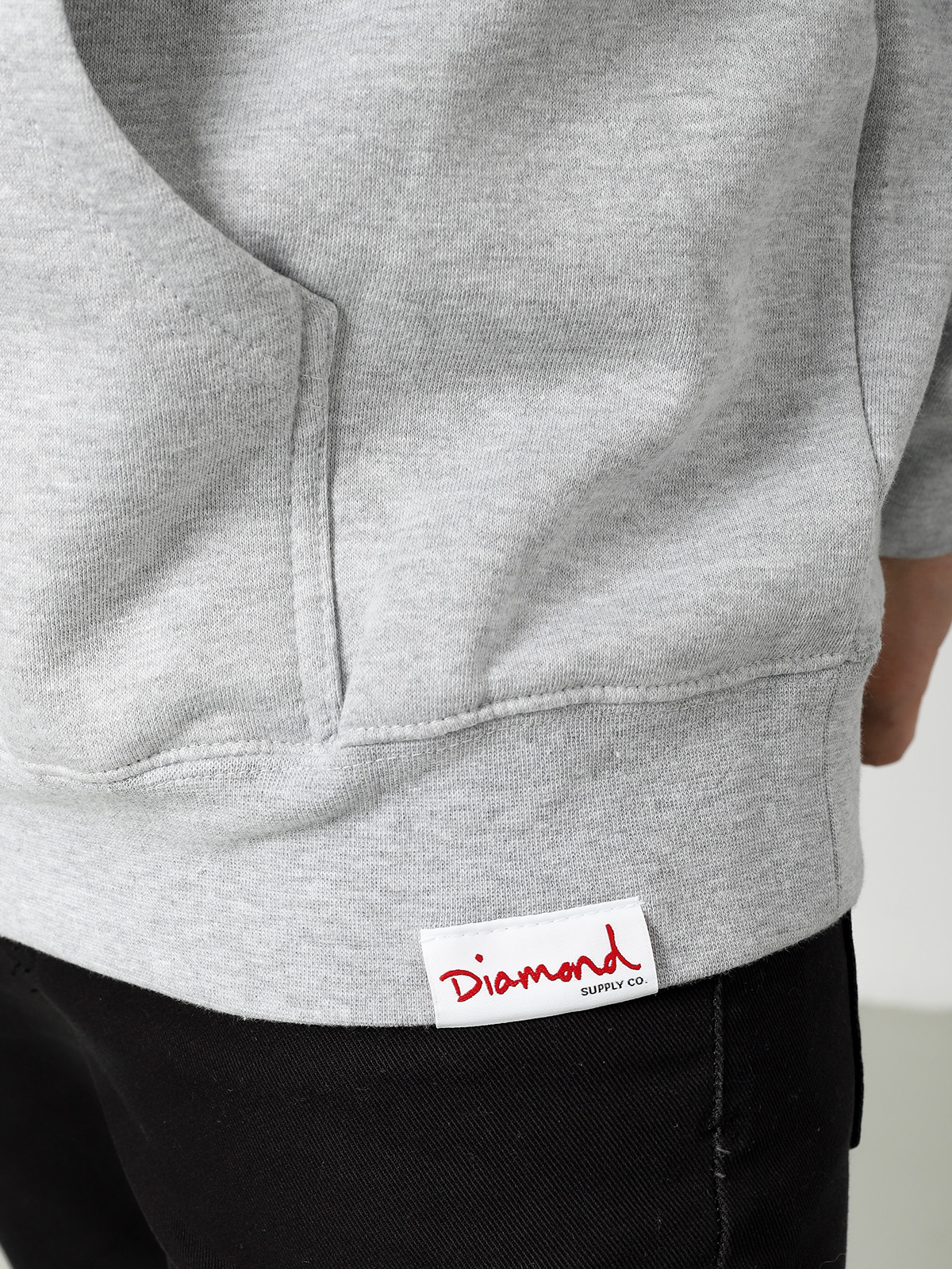 Diamond Supply Co. Hardware Ring HD Hoodie (heather grey)