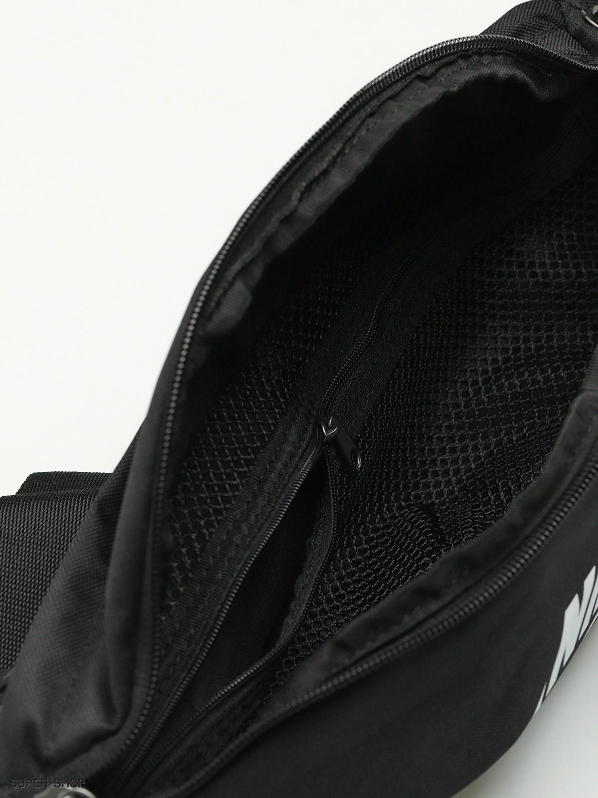 nike heritage bum bag black