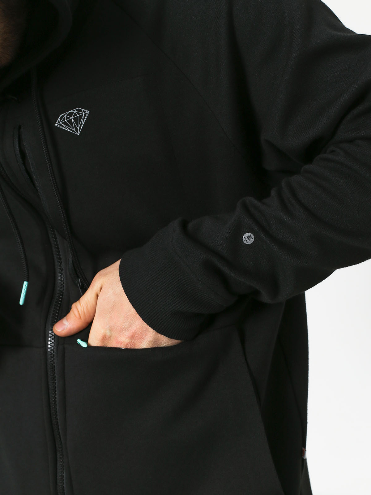 diamond x pacsafe macba moletom com capuz