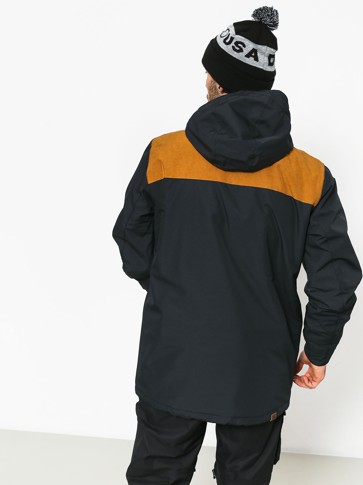 Mens Quiksilver Raft Snowboard jacket (black)