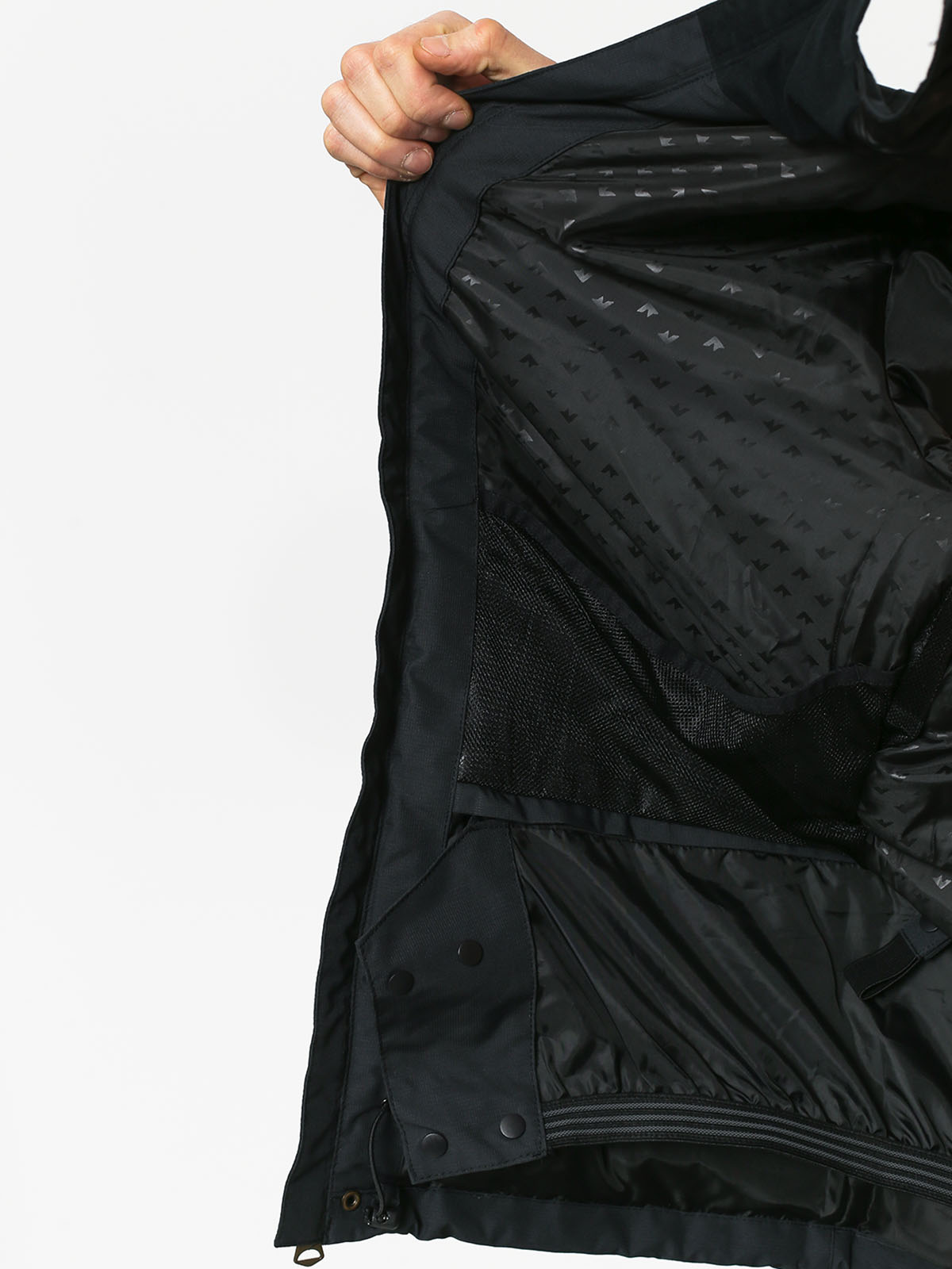 Mens Quiksilver Raft Snowboard jacket (black)