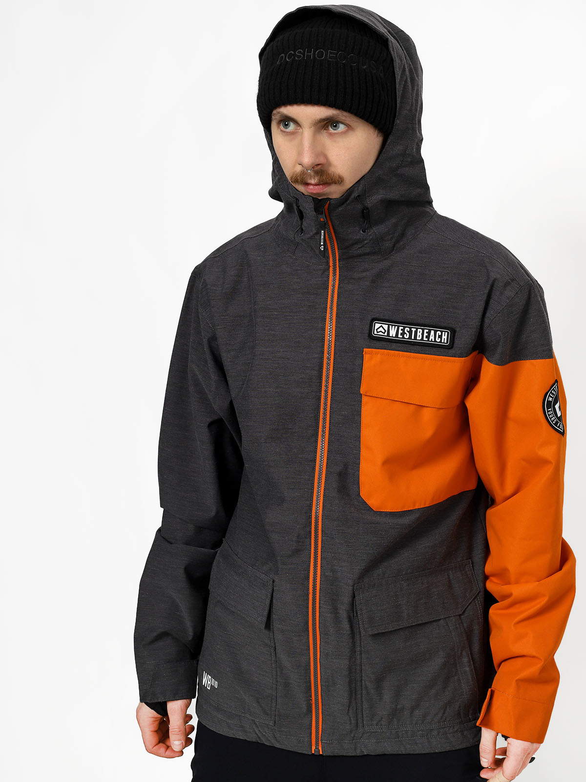 Mens Westbeach Bantam Snowboard jacket (charcal marl)