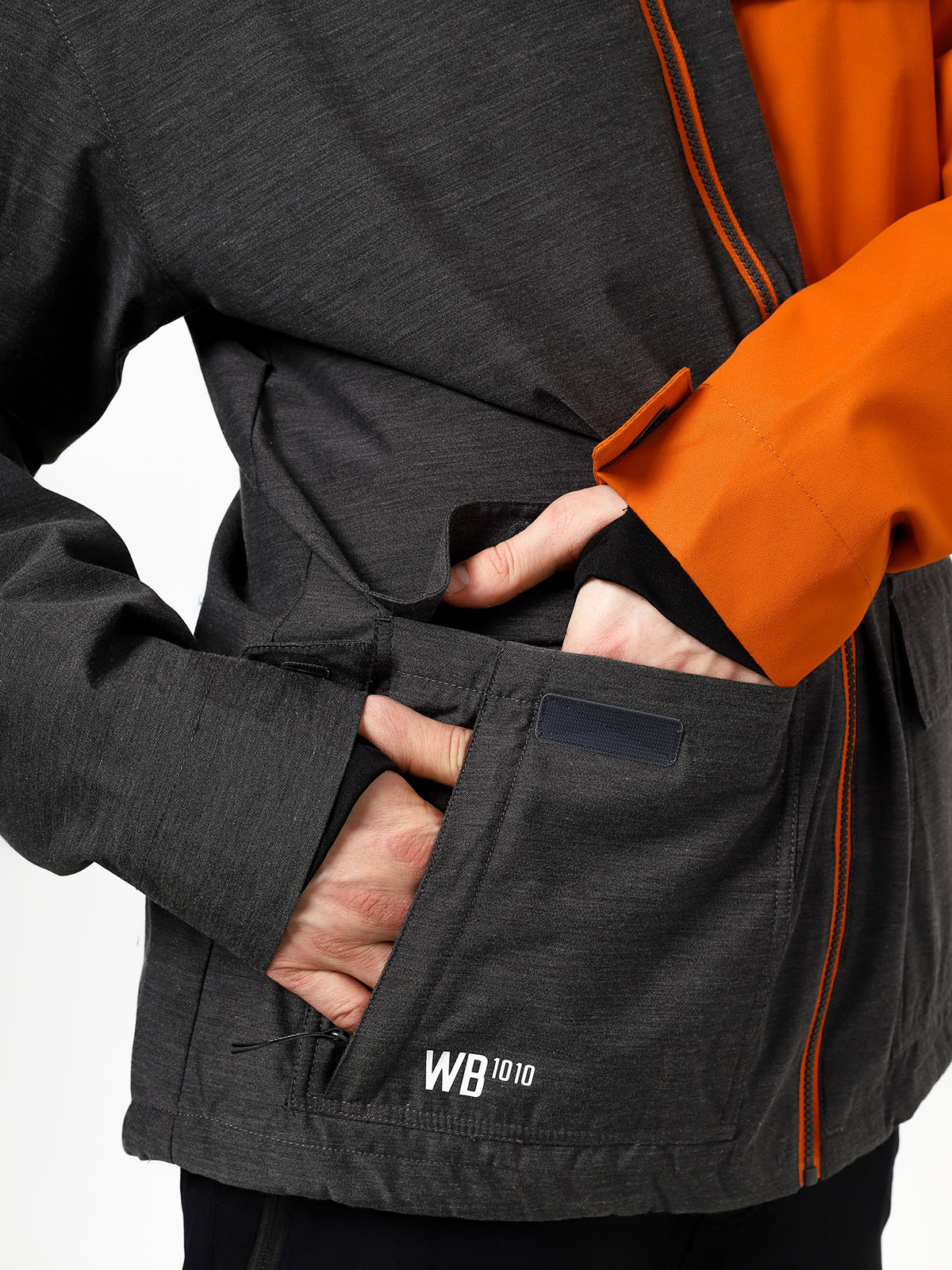 Mens Westbeach Bantam Snowboard jacket (charcal marl)