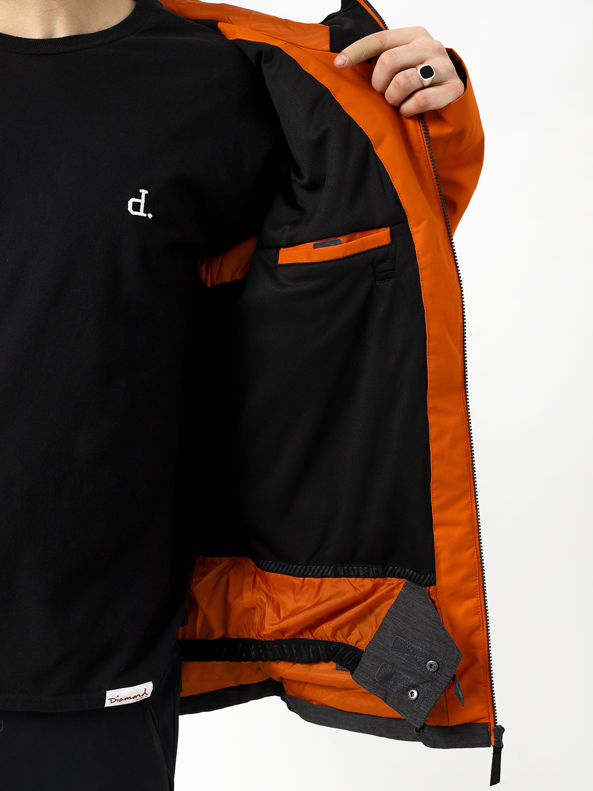 Mens Westbeach Bantam Snowboard jacket (charcal marl)