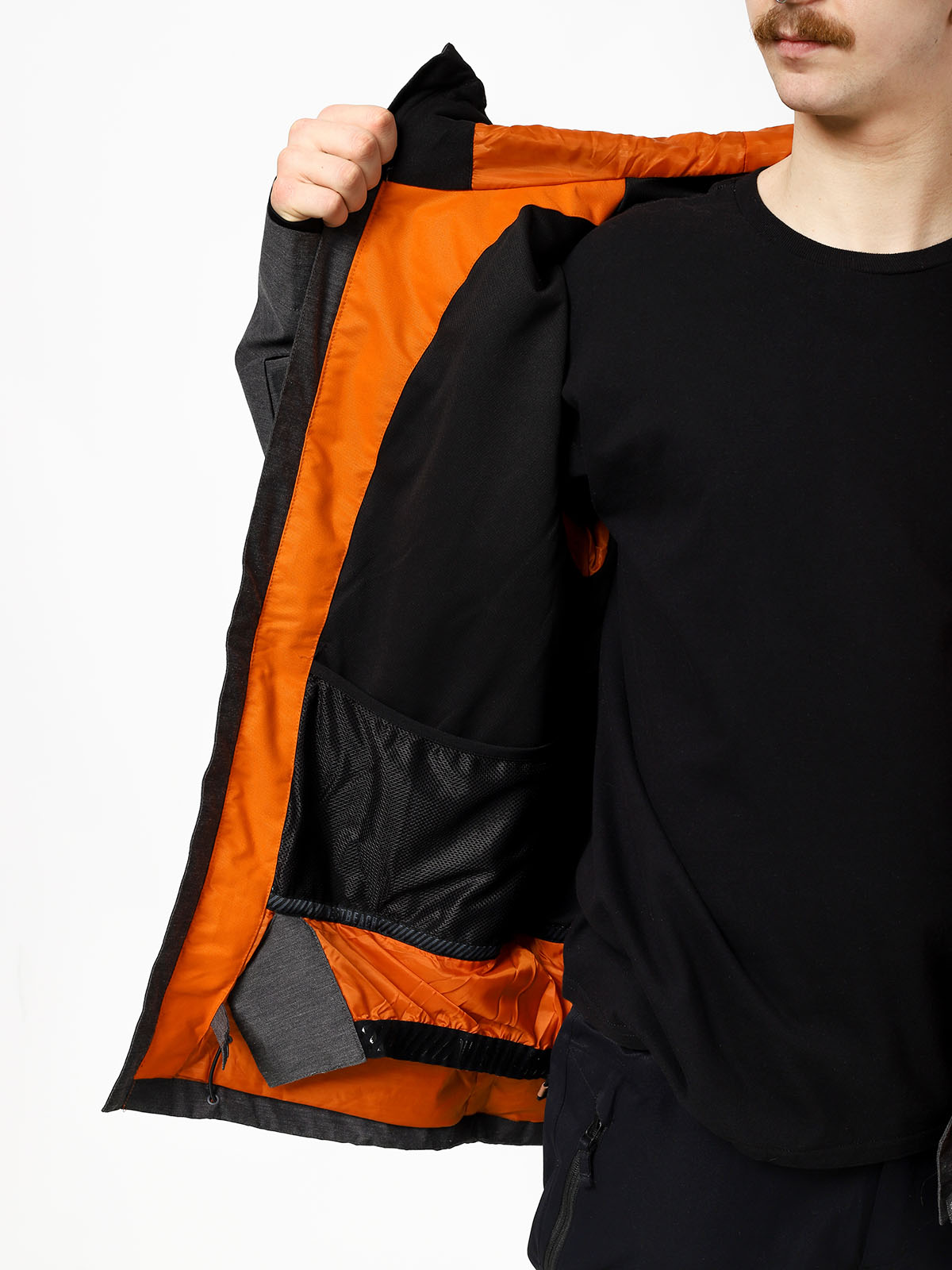 Mens Westbeach Bantam Snowboard jacket (charcal marl)