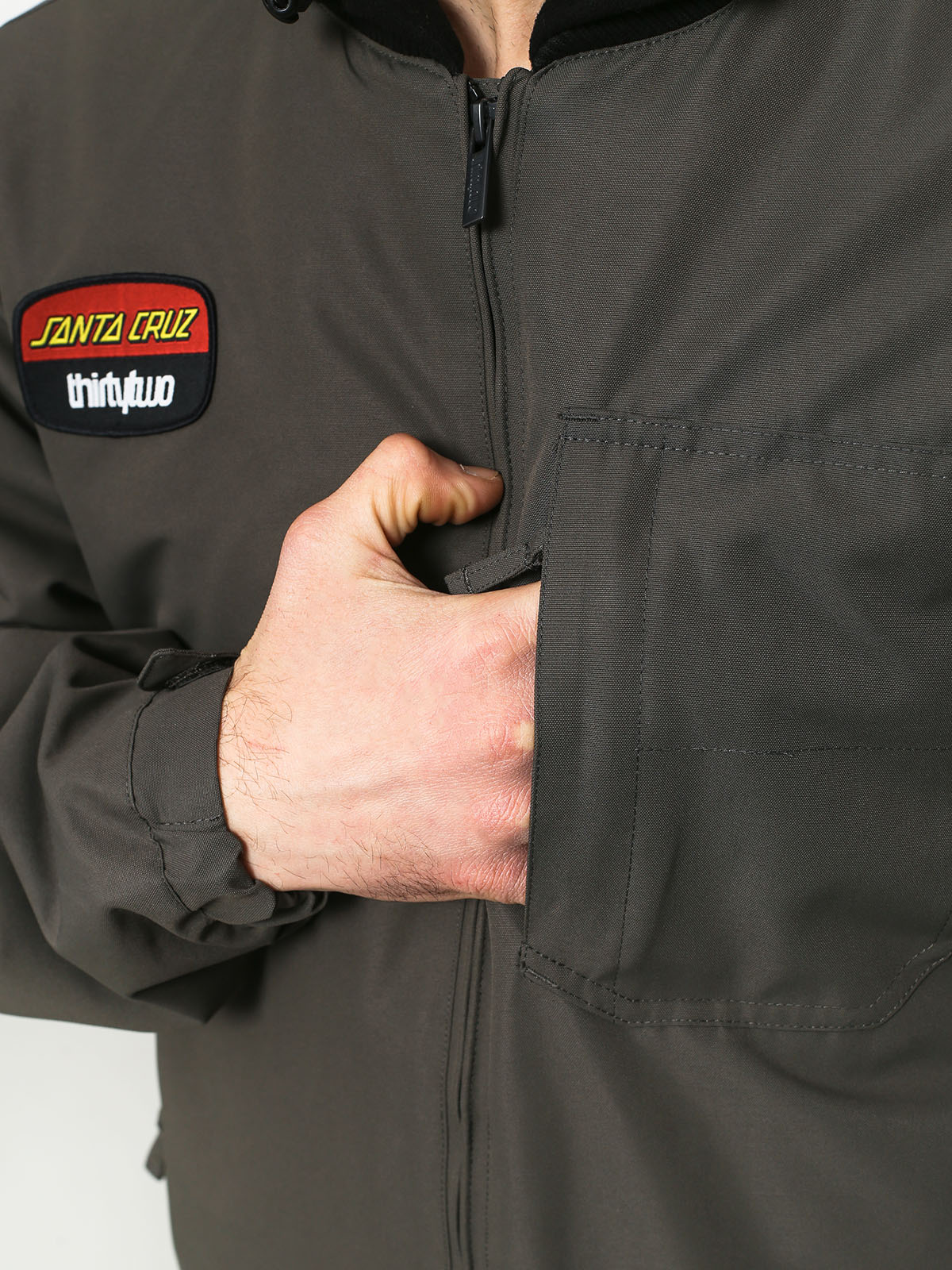 ThirtyTwo Merchant Snowboard jacket - grey (charcoal)