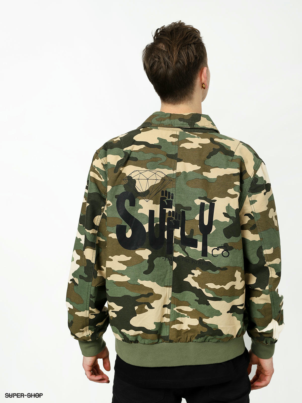 diamond supply co camo shirt