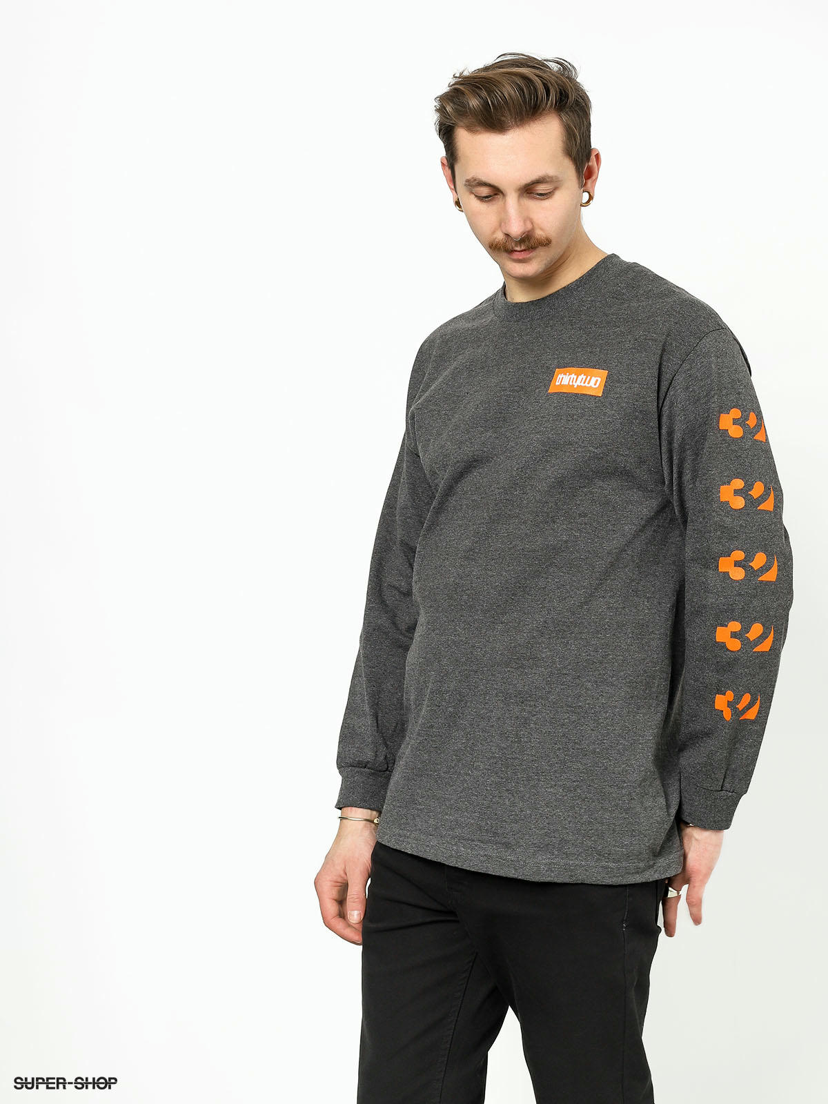 ThirtyTwo Ridelite Logo Longsleeve (charcoal/heather)