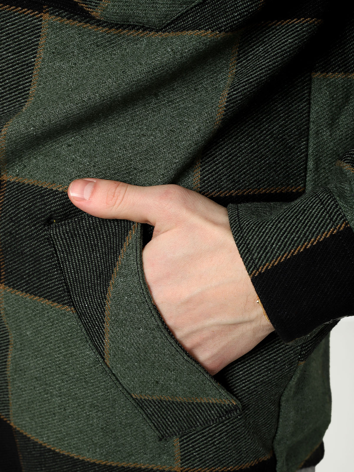 Brixton Durham Flannel Ls Shirt (pine/black)