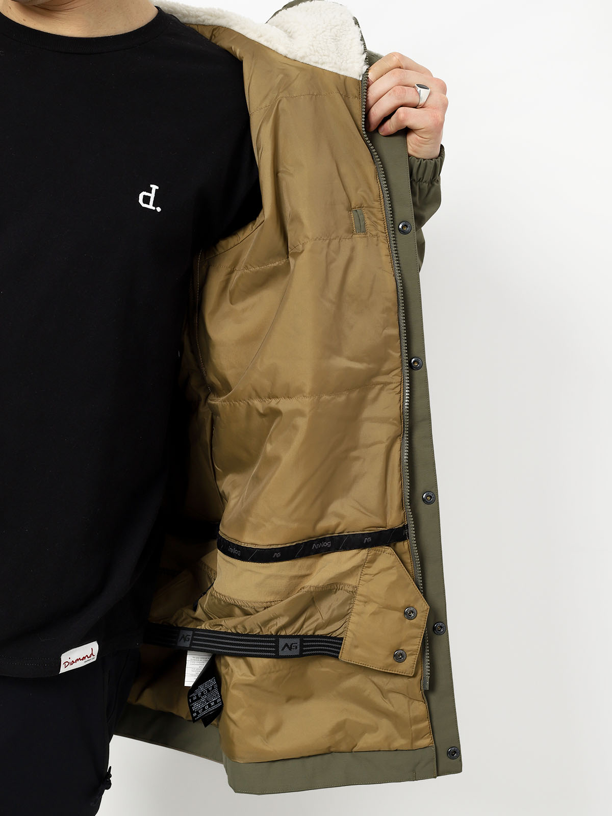 Herren Analog Gunstockt Snowboardjacke (dstolv/twill)