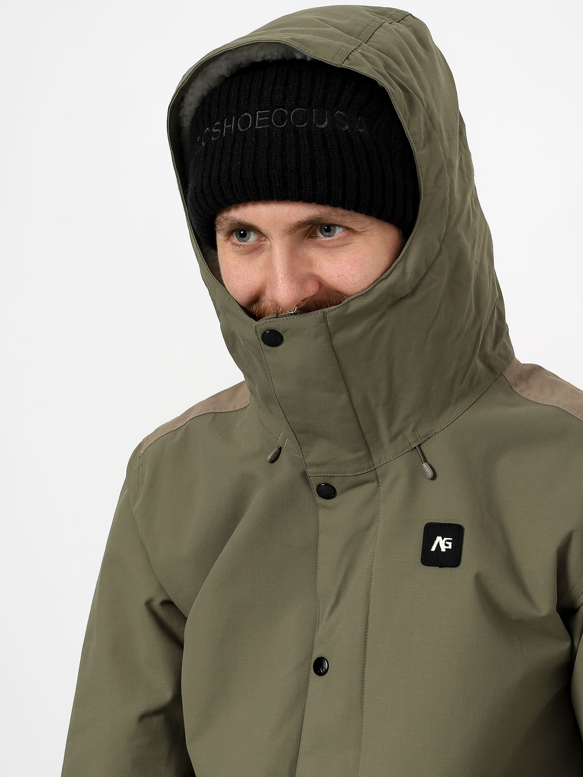 Herren Analog Gunstockt Snowboardjacke (dstolv/twill)