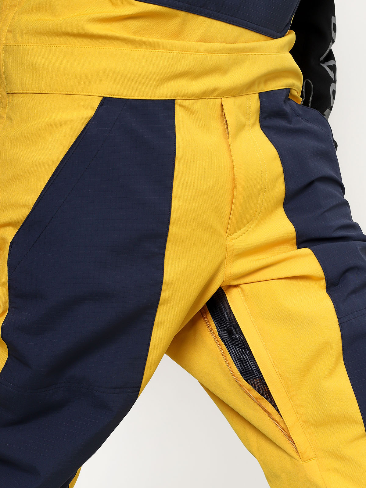 Mens Analog Ice Out Bib Snowboard pants (flshbk/modigo)