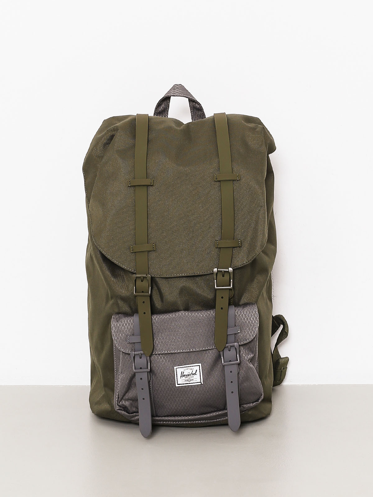 herschel green backpack