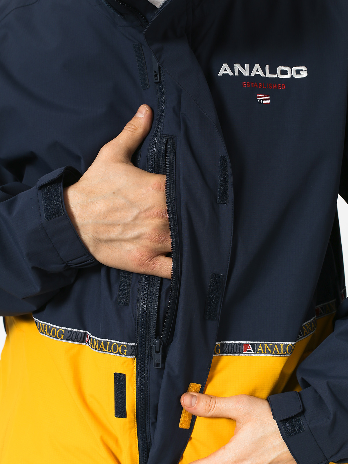 Herren Analog Blastt Snowboardjacke (modigo/flshbk)