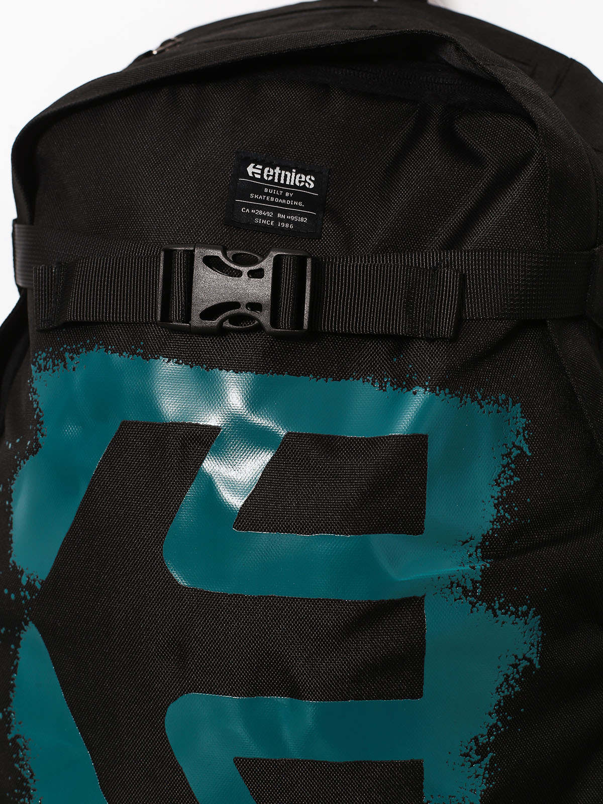 Etnies Essential Skate Backpack (black/teal)