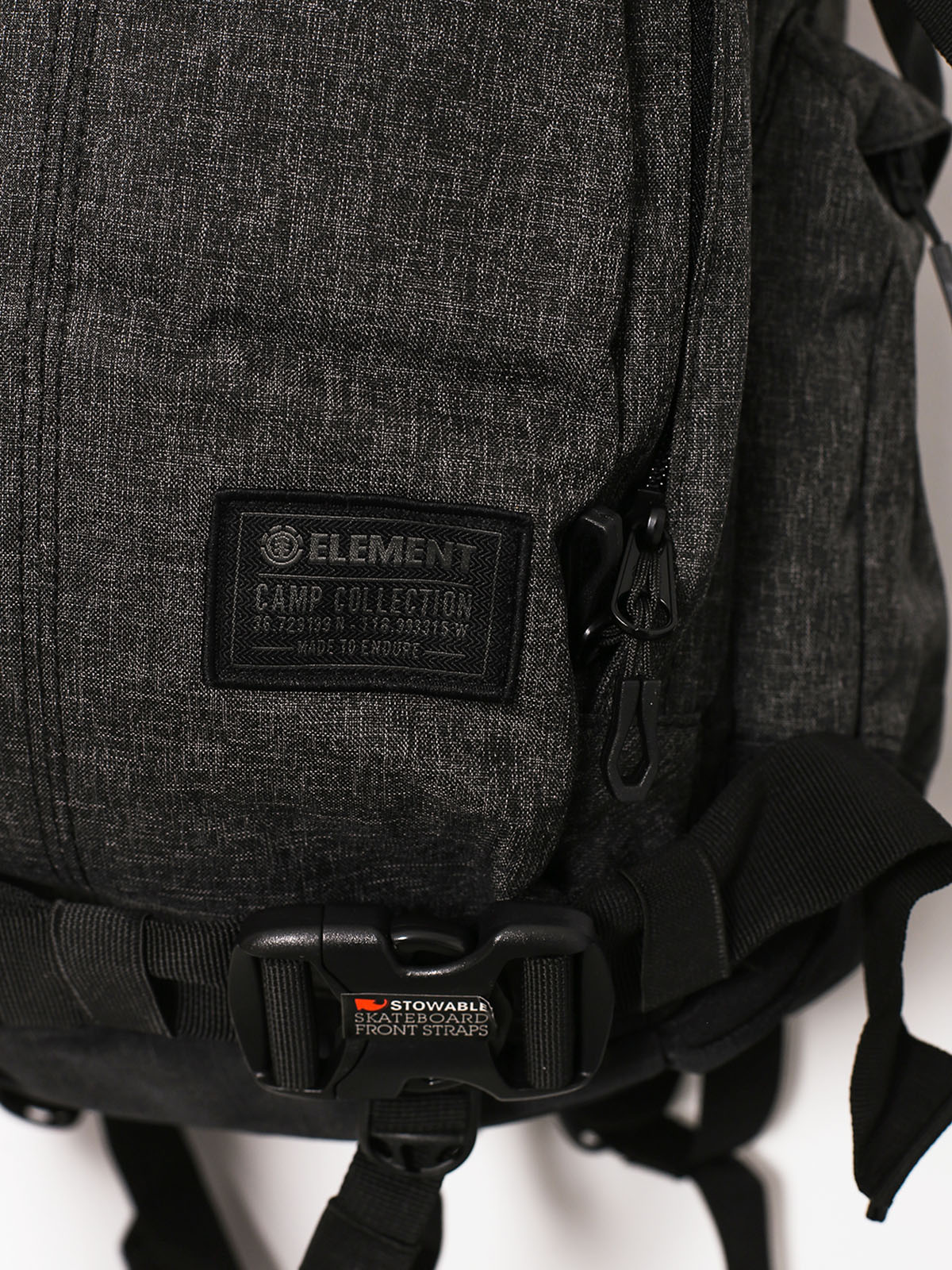 Element Rucksack The Explorer (black grid htr)