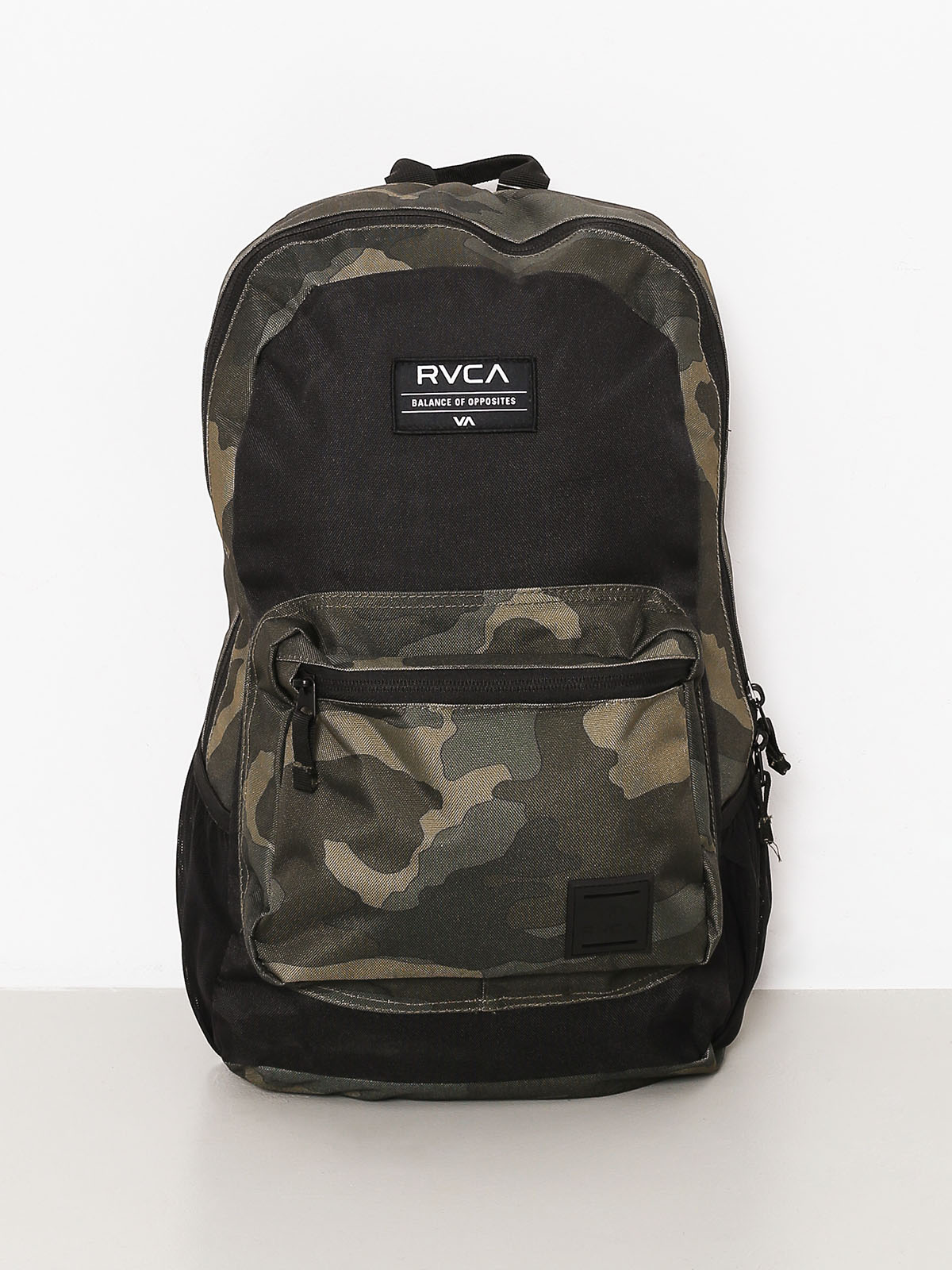 rvca camo backpack