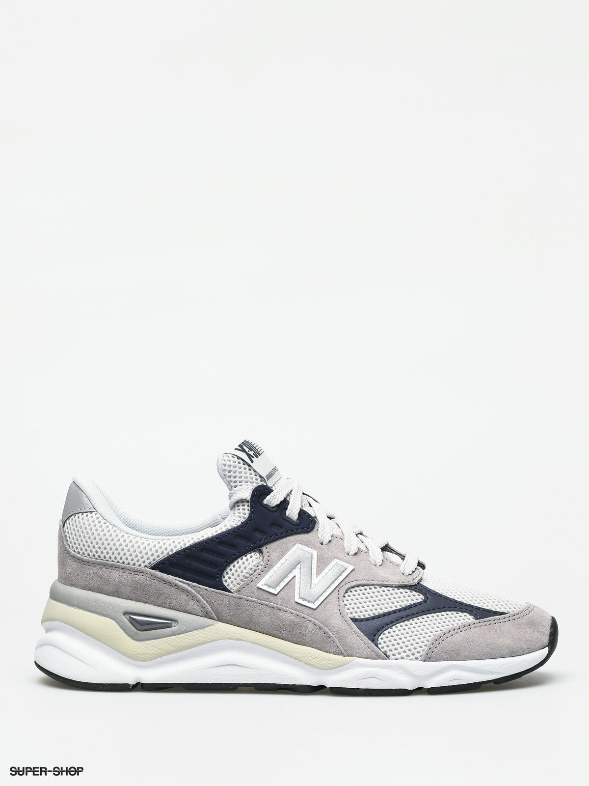 New balance lifestyle x90 reconstructed store cyclone blue & marble grey shoes