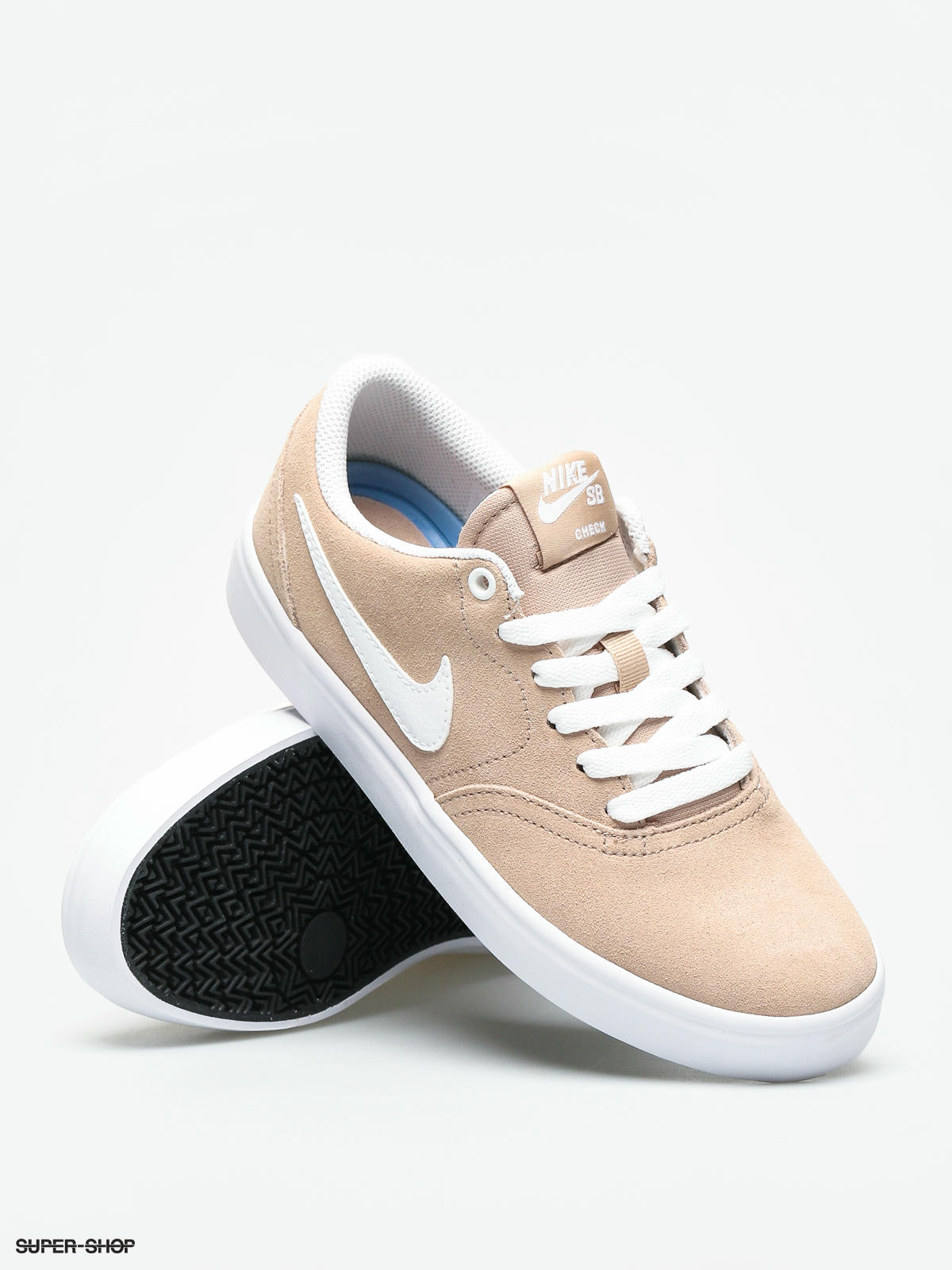 Nike check solar discount beige