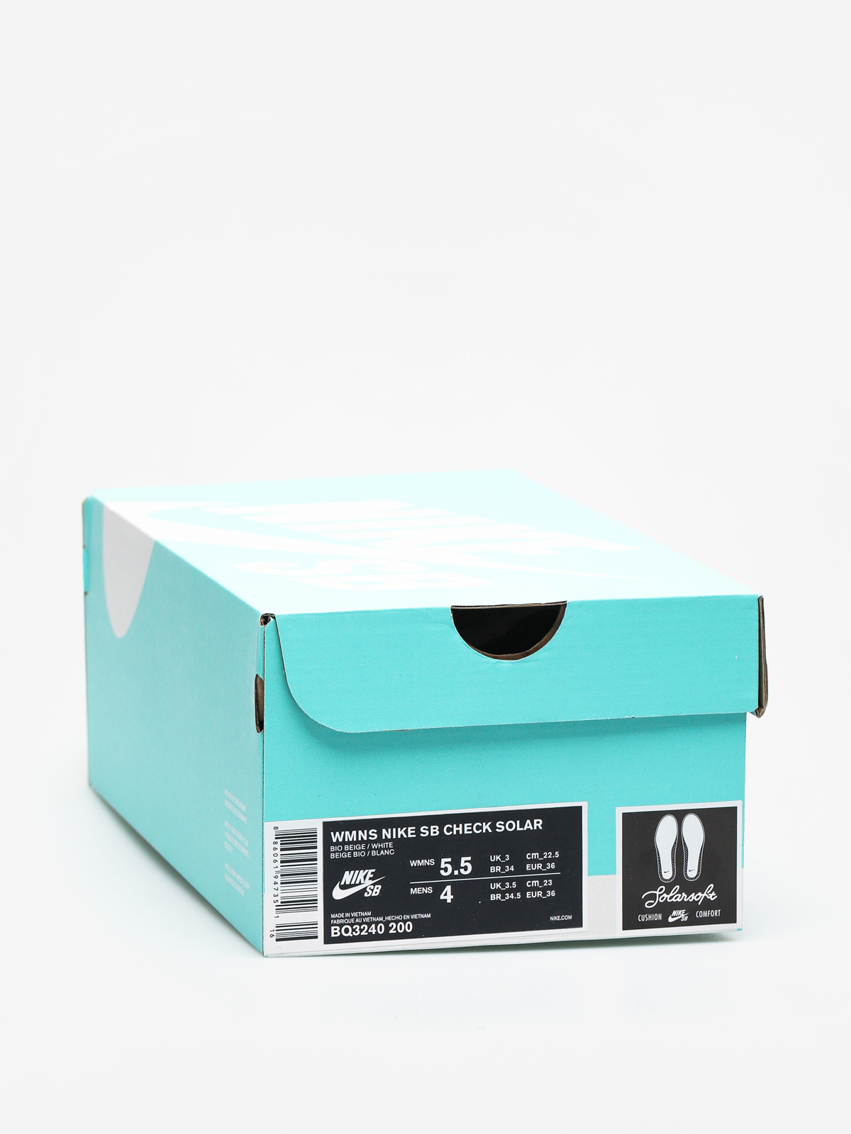 Nike SB Check Solar Shoes Wmn (bio beige/white)