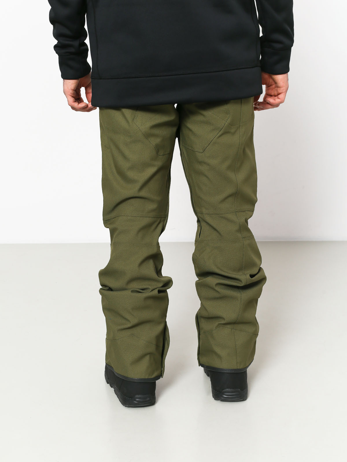 Mens Volcom Articulated Snowboard pants (mil)