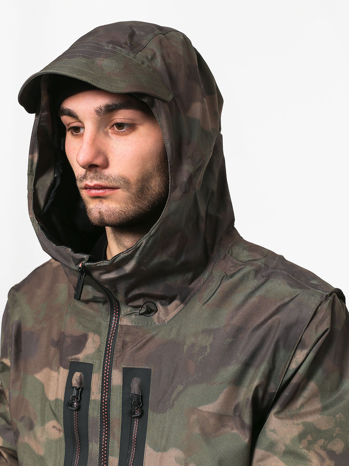 Mens Volcom Stone Gore Tex Snowboard jacket (cam)