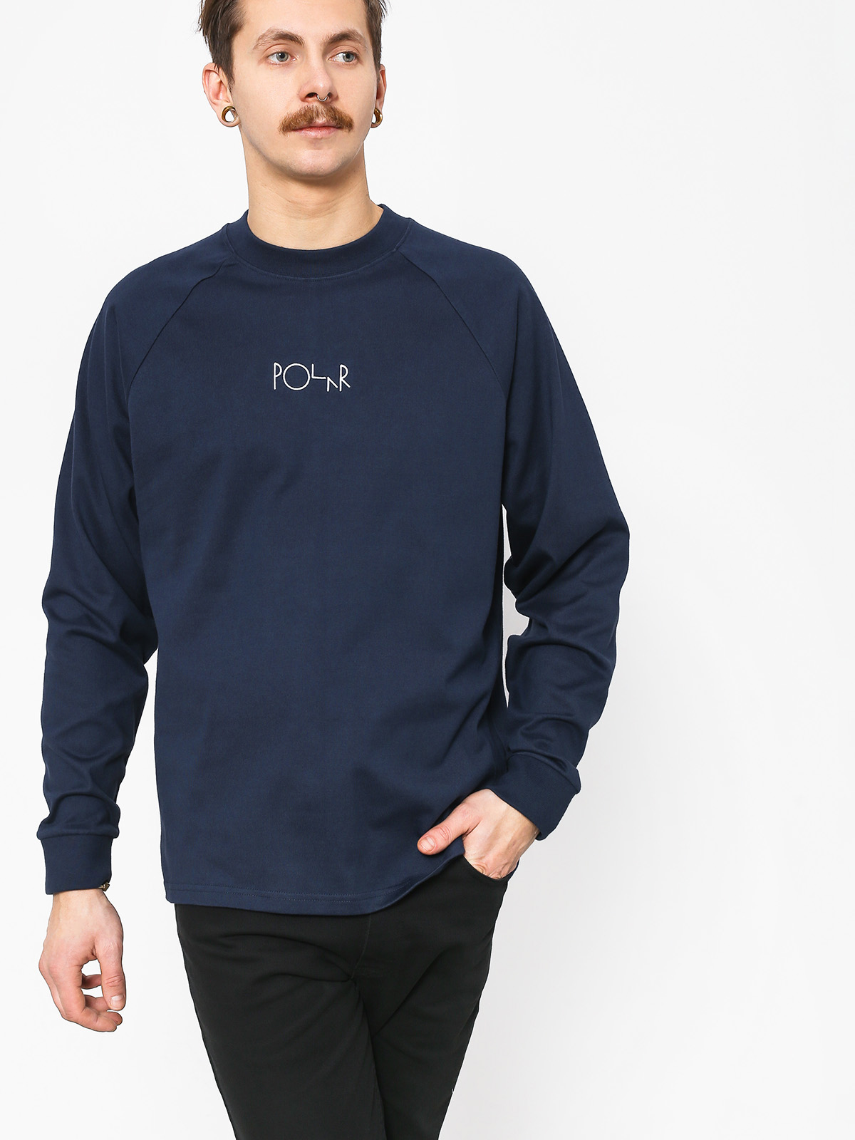 Polar Skate Default Longsleeve (navy)