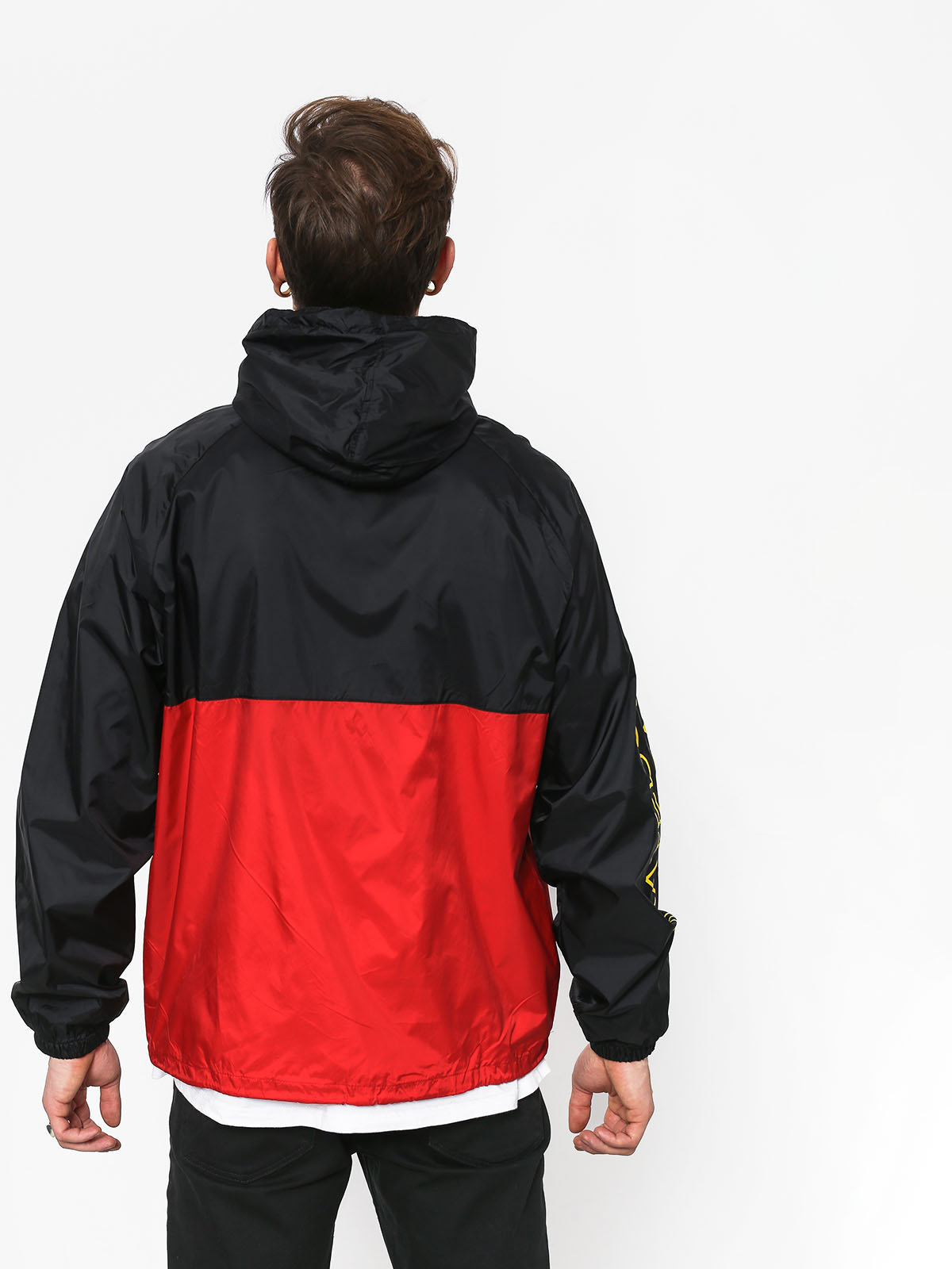 Thrasher Jacket Mag Logo Anorak (black red)