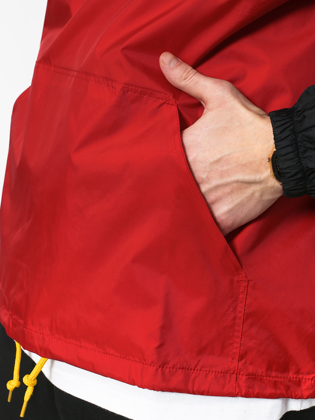 Thrasher Jacket Mag Logo Anorak (black red)