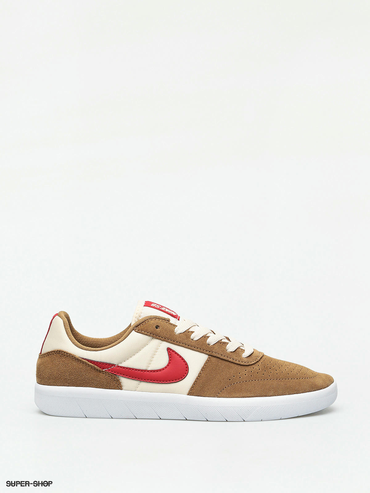 nike sb brown and red
