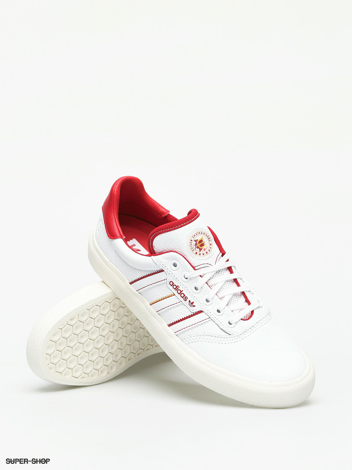 touch brush skeleton adidas 3Mc X Evisen Shoes (ftwwht/scarle/goldmt)