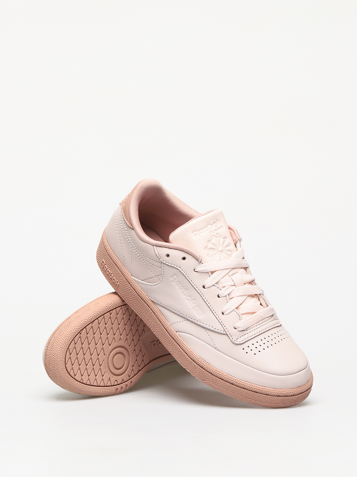 pale pink reebok