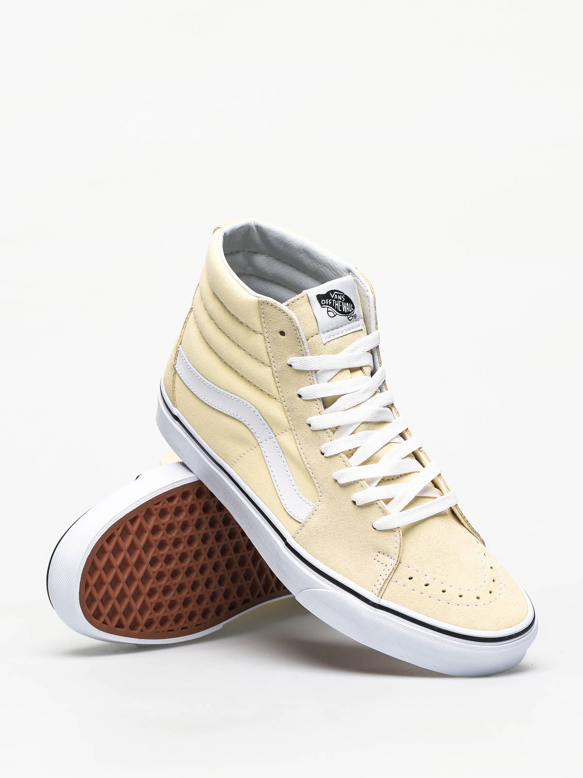 Vans Sk8 Hi Shoes (vanilla custard)