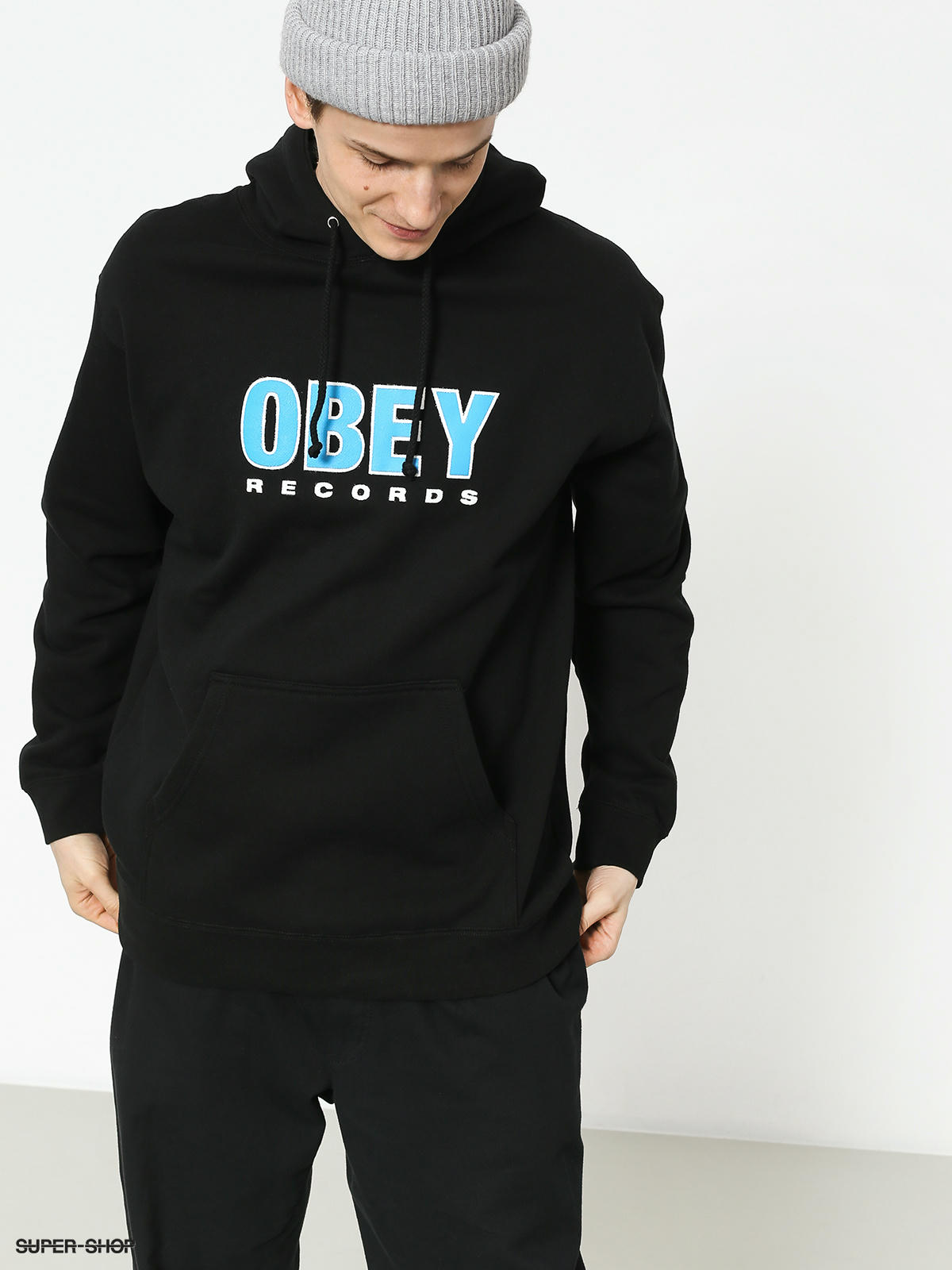 OBEY Obey Records 2 HD Hoodie black