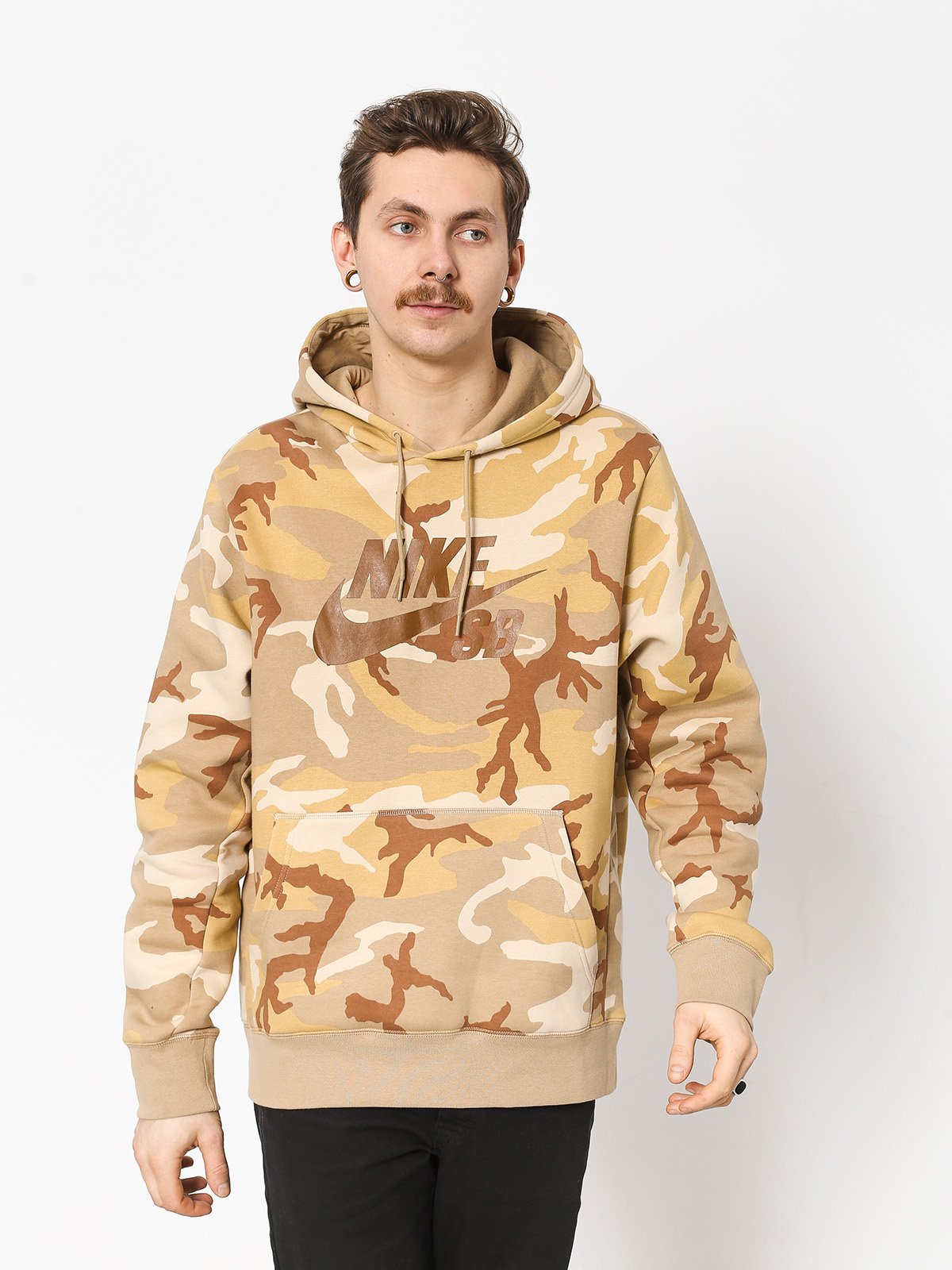 Nike SB Sb Icon Erdl HD Hoodie (desert ore/parachute beige/ale brown)