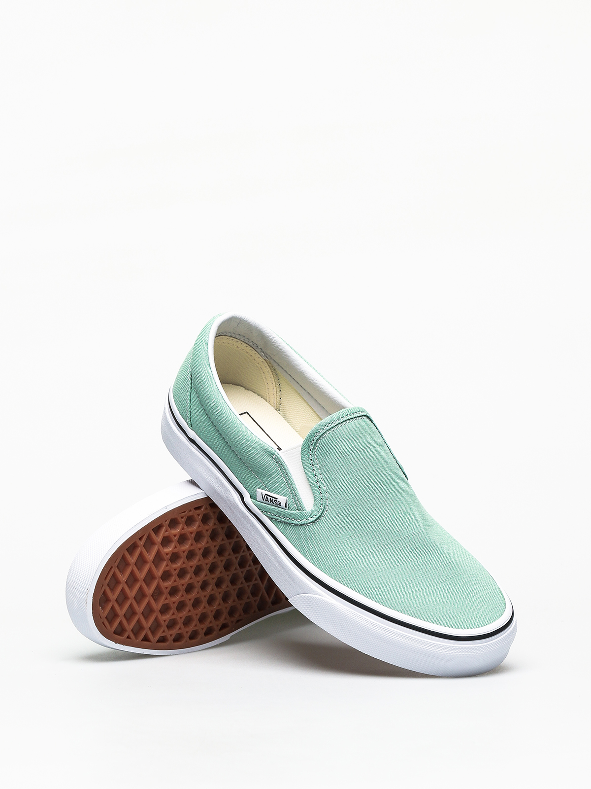 mint slip on vans