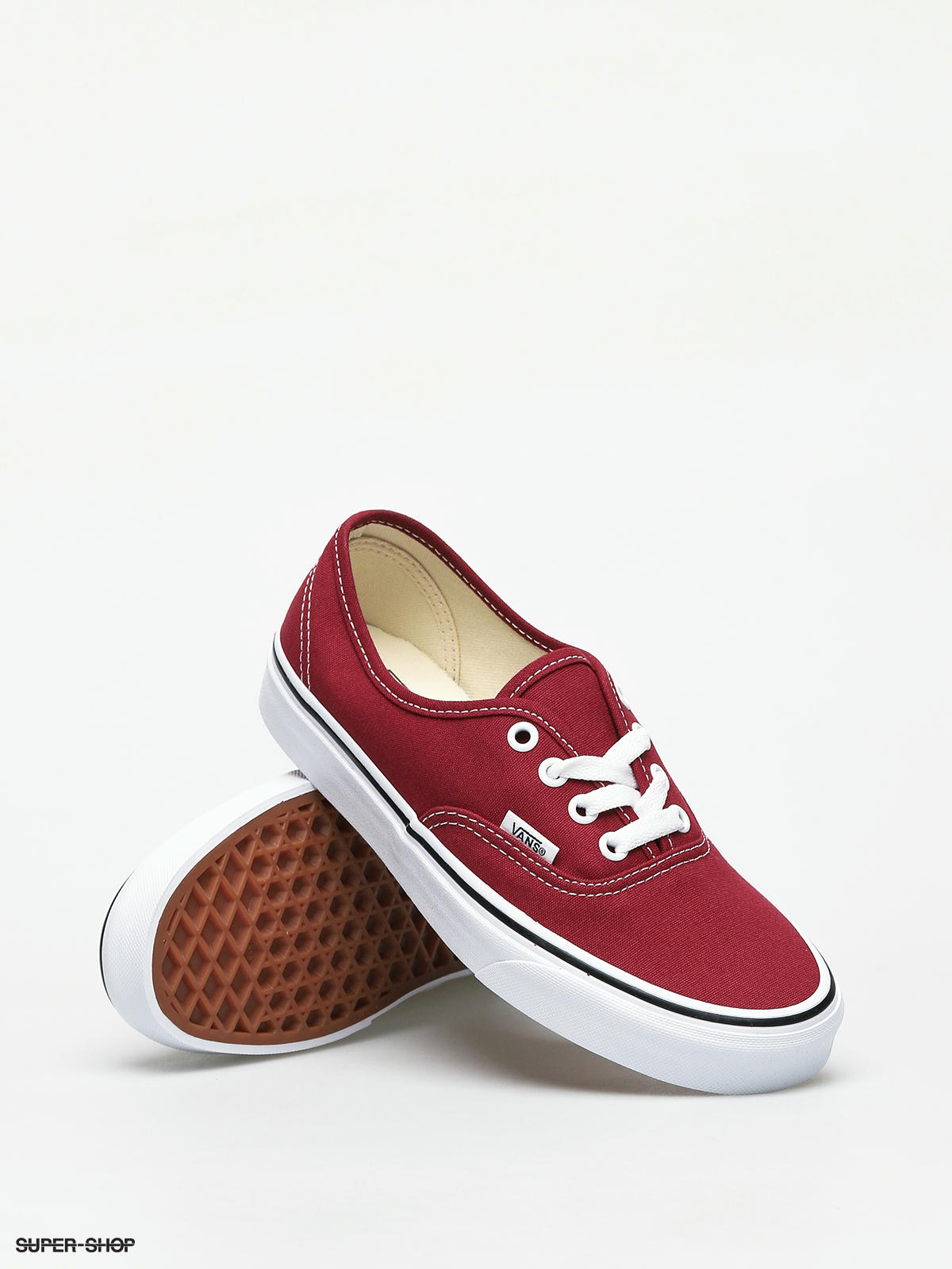 Vans Authentic Shoes (rumba red/true white)