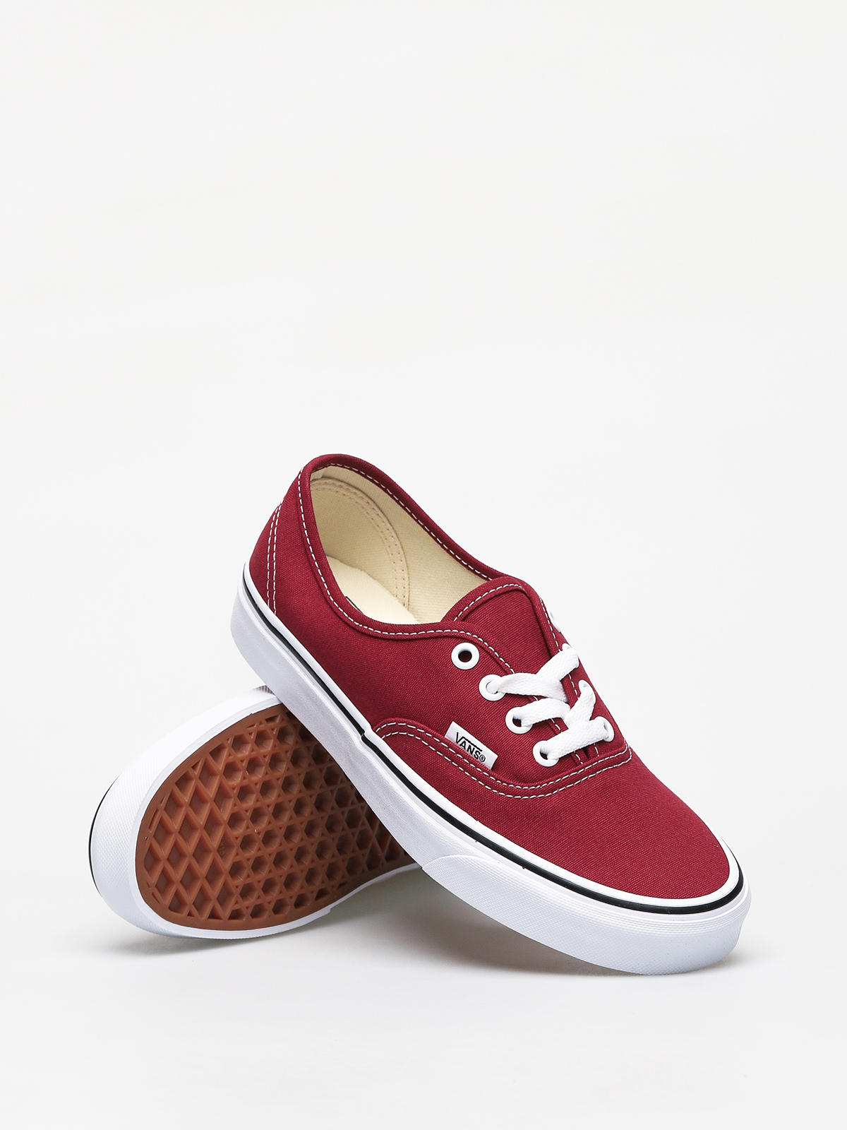 Vans Authentic Shoes (rumba red/true white)