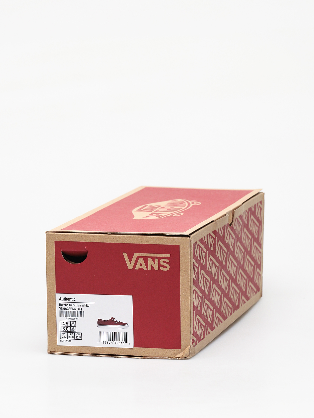 Vans Authentic Shoes (rumba red/true white)