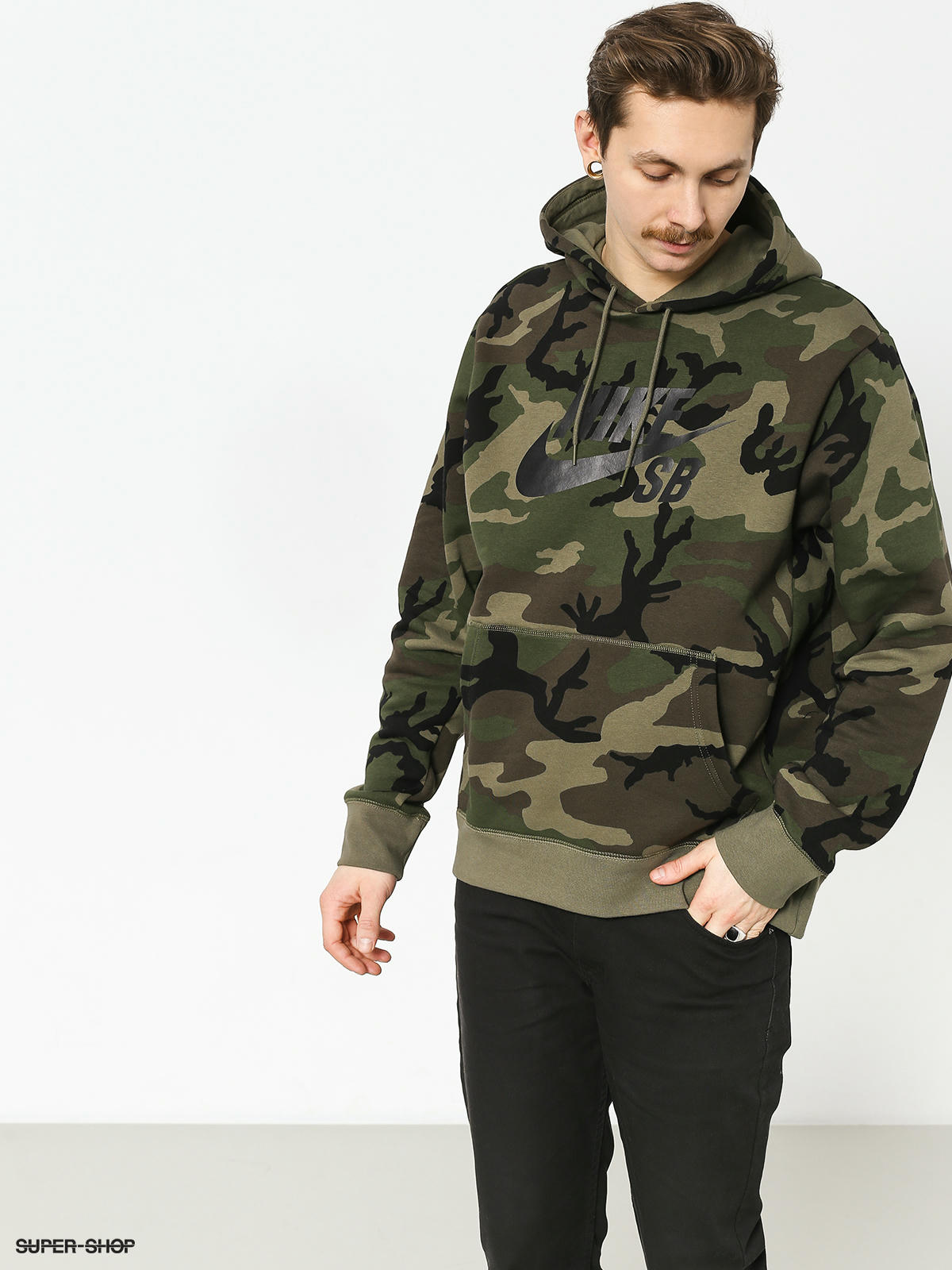 nike sb camo sweatshirt