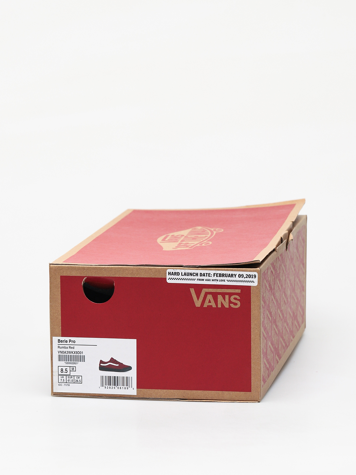 Vans Berle Pro Shoes (rumba red)